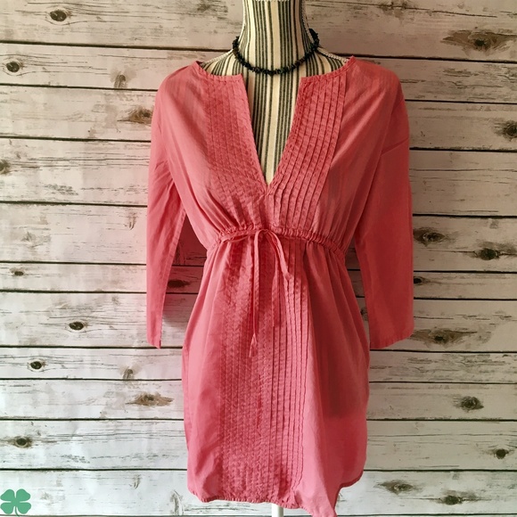 J. Crew Tops - J.Crew Light Pink Dress Tunic Size Small